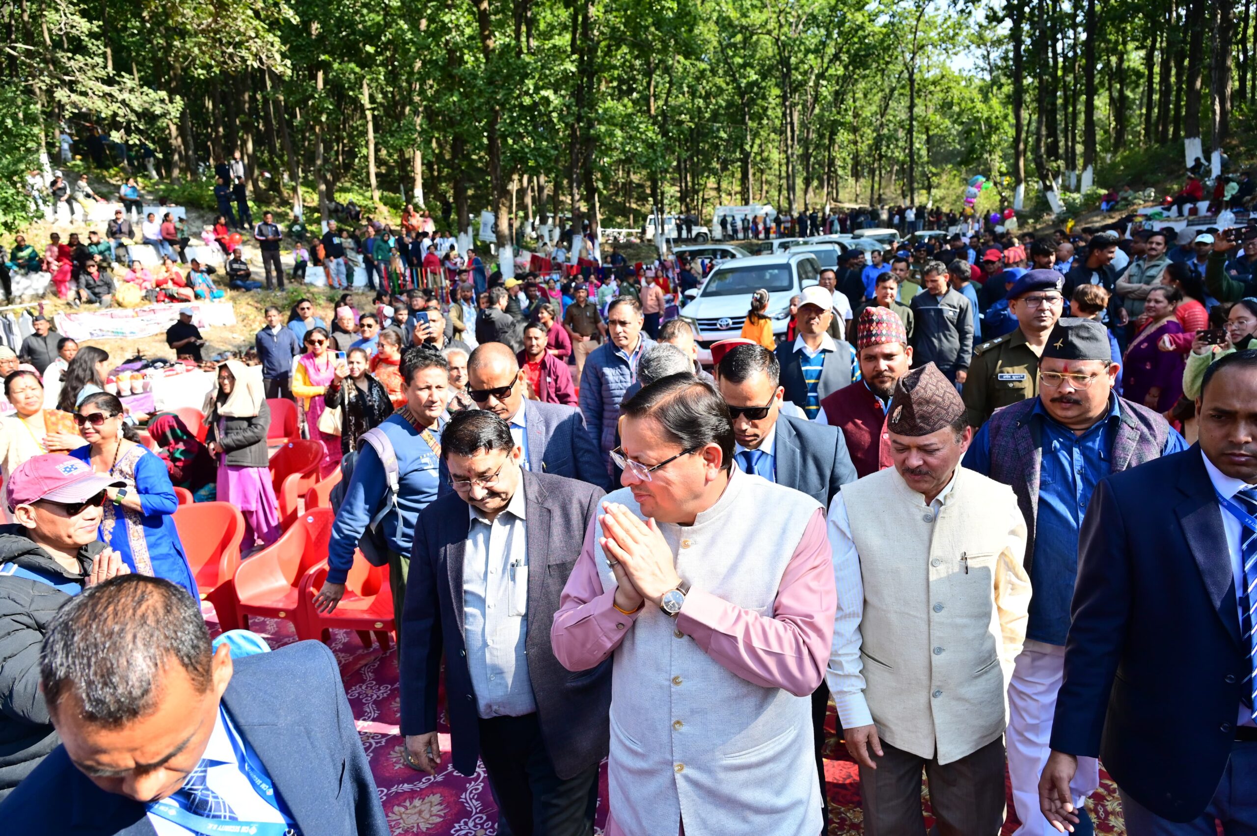 मुख्यमंत्री श्री पुष्कर सिंह धामी ने अपने संबोधन में कहा कि खलंगा मेला पूर्वजों की वीरता और अदम्य साहस को स्मरण करने का अवसर है।