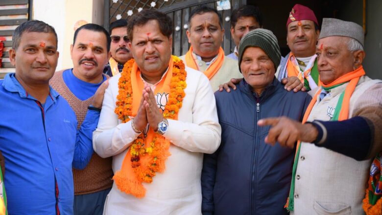 नगर निगम में इस बार हैट्रिक बनायेगी रूद्रपुर की जनताः विकास शर्मा