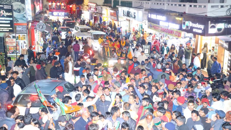 यह जीत केवल एक चुनावी परिणाम नहीं है, यह जनता के विश्वास और पार्टी की जनसेवा की नीति की जीत है : जोशी