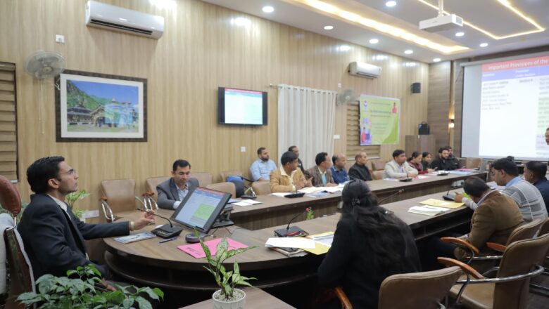 व्यासी-लखवाड़ प्राजेक्ट मा0 सीएम का Priority Project;  हर 10 दिन में होगी मॉनिटिरिंगःडीएम