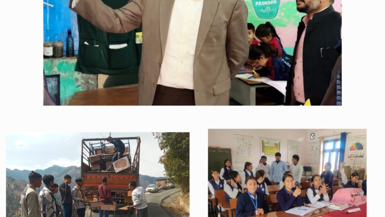 ओएनजीसी ने विकासखण्ड चकराता, कालसी स्थत सरकारी स्कूलों को वर्ष 2024-25 में फर्नीचर युक्त कर दिया है तथा वर्ष 2025-26 के लिए विकासखण्ड डोईवाला, रायपुर, विकासनगर व सहसपुर स्थित स्कूलों में फर्नीचर उपलब्ध कराने की प्रक्रिया शुरू कर दी है : डीएम   