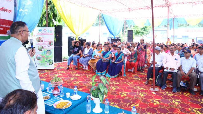 मंत्री गणेश जोशी ने कहा कि यह अभियान तभी सफल होगा जब किसान सक्रिय भागीदारी निभाएंगे