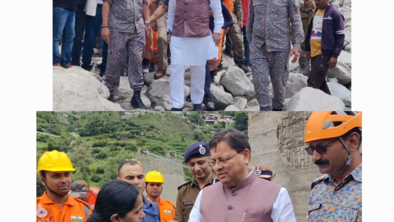 मुख्यमंत्री धामी तीन दिन से लगातार ग्राउंड जीरो पर डटे रहकर आपदा प्रभावित क्षेत्रों का निरीक्षण कर रहे थे, तो धनगौरी अपनी कृतज्ञता रोक नहीं सकीं। उनकी आंखों में आंसू थे, लेकिन उन आंसुओं में डर नहीं, भरोसा था। वे आगे बढ़ीं, अपनी साड़ी का किनारा फाड़ा और उसका एक टुकड़ा राखी के रूप में मुख्यमंत्री की कलाई पर बांध दिया   