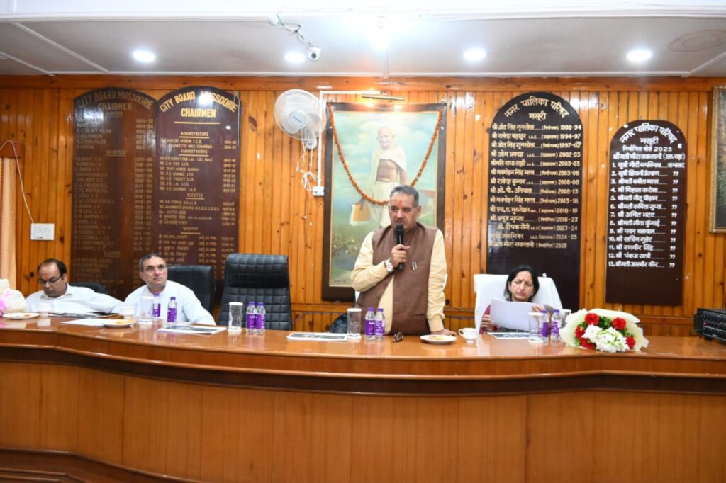 मंत्री गणेश जोशी ने रोपवे परियोजना को मसूरी की पर्यटन पहचान और क्षेत्रीय विकास का मील का पत्थर बताया      