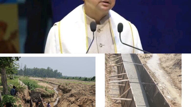 मुख्यमंत्री धामी के निर्देशों पर टनकपुर के छीनीगोठ क्षेत्र में ₹574.95 लाख की बाढ़ सुरक्षा परियोजना पर युद्ध स्तर पर शुरू हुआ निर्माण कार्य