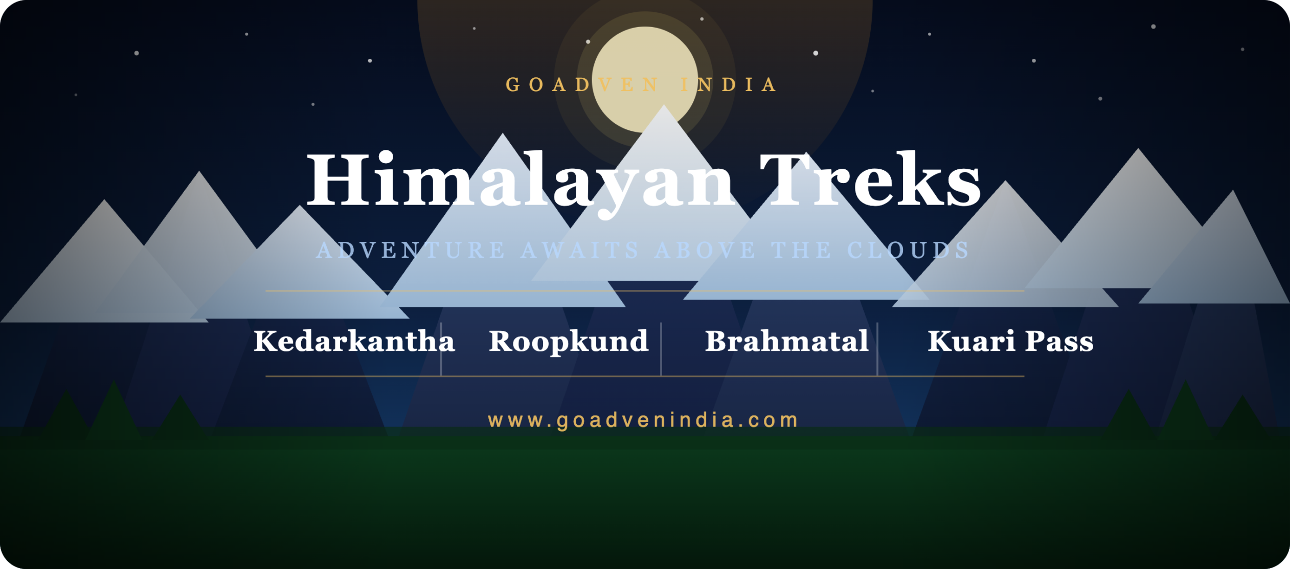 Winter treks by Goadven India