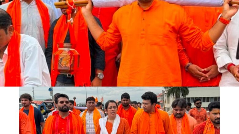 हरिद्वार से ऋषिकेश तक तेजस्वी सूर्या की कांवड़ यात्रा सम्पन्न, राष्ट्रीय उपाध्यक्ष नेहा जोशी ने युवाओं के लिए बताया प्रेरणादायी अभियान