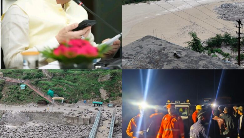 तमकनाला में बेली ब्रिज बहने पर CM धामी ने लिया संज्ञान, सचिव आपदा प्रबंधन से ली जानकारी; प्रभावित क्षेत्रों में सुरक्षा व्यवस्था मजबूत करने और जरूरत पड़ने पर ग्रामीणों को सुरक्षित स्थानों पर पहुंचाने के निर्देश