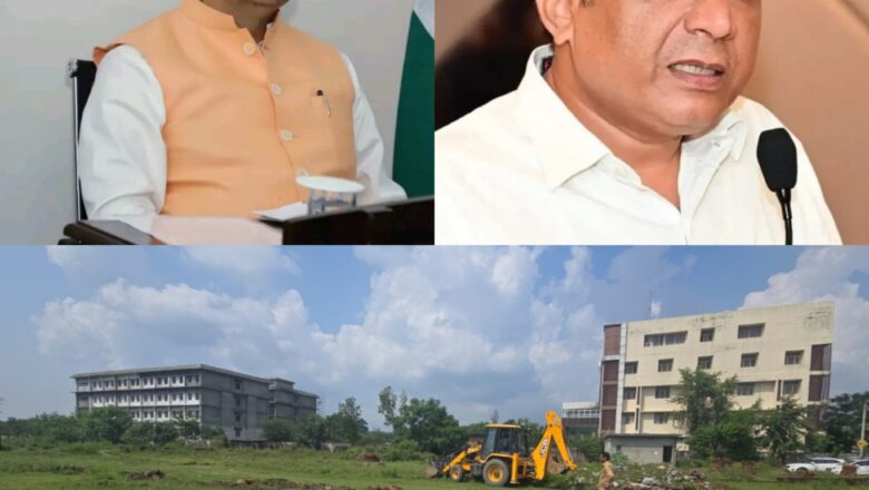 सीएम धामी के निर्देशों पर अवैध निर्माण व अनधिकृत प्लॉटिंग के खिलाफ एमडीडीए की सख्ती, झाझरा में पांच बीघा प्लॉटिंग ध्वस्त